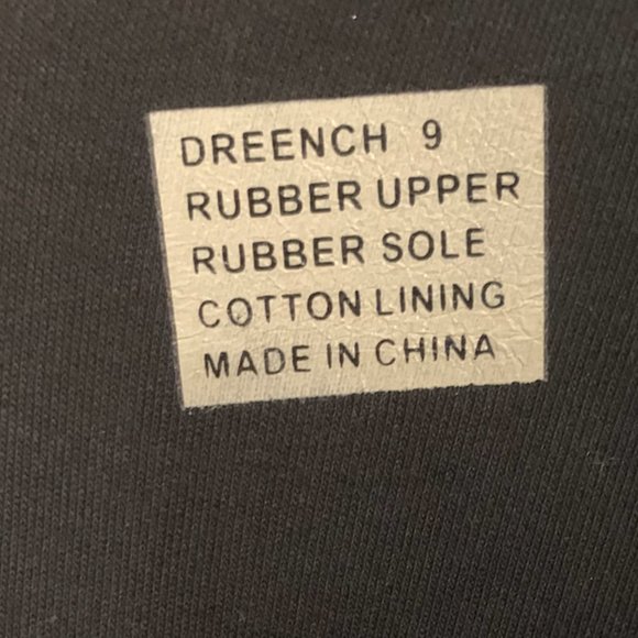 Steve Madden Tall Rain Boot (red zip) - Picture 5 of 7